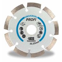 MandreX Diamanttrennscheibe Universal Profi Ø 150 mm Bohrung 22,23 mm