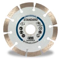 MandreX Diamanttrennscheibe Universal Standard Ø 125 mm Bohrung 22,23 mm