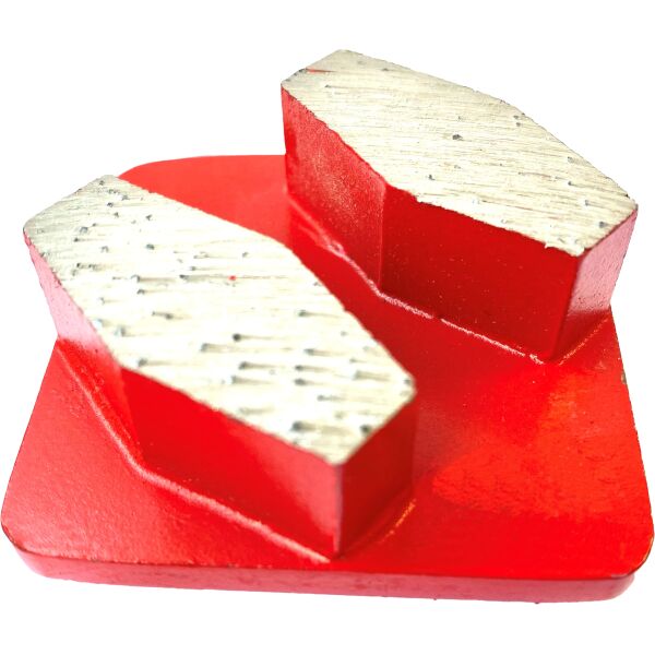 Quick-change sanding pad set, red