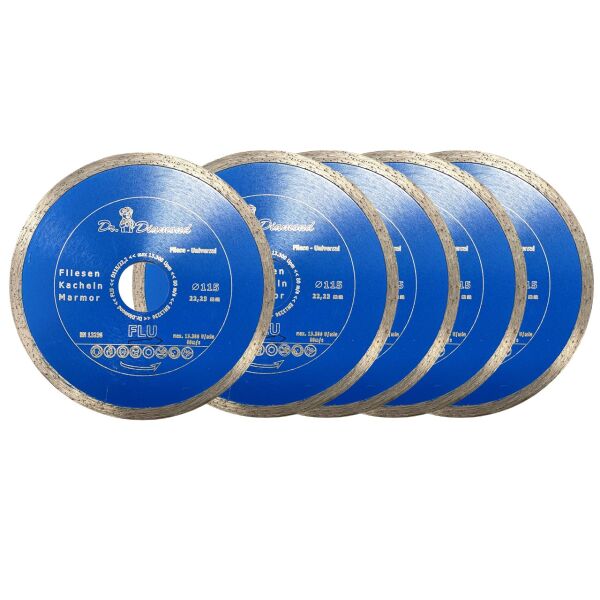 5x 115 mm FLU Universal