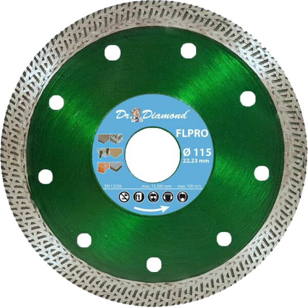 1x 115 mm FL Professional