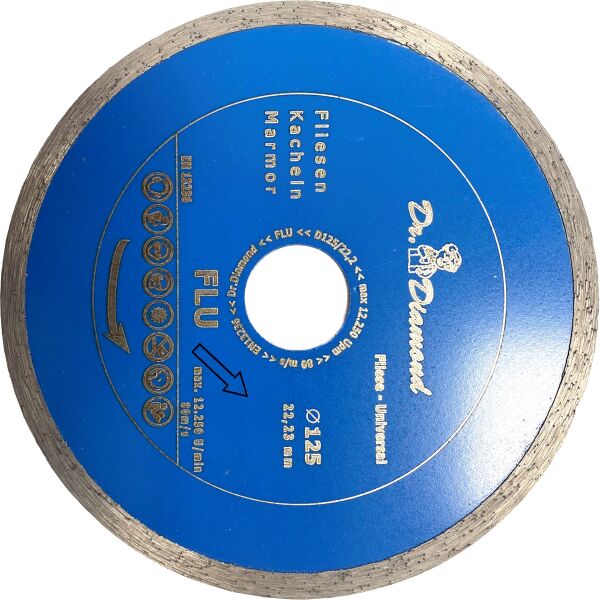 1x 125 mm FLU Universal