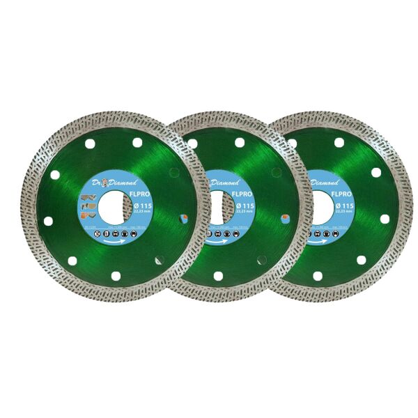 3x 125 mm FL Professional