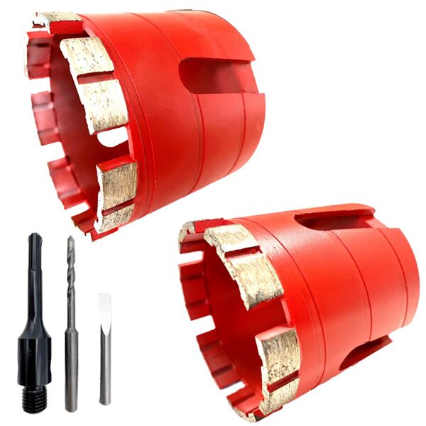 Set 68 mm + 82 mm + SDS plus